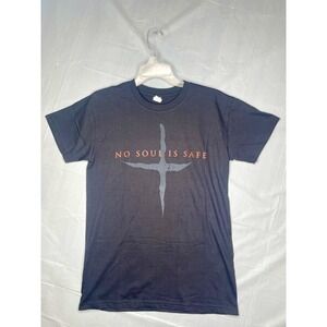 Vintage Y2K The Devil Inside No Soul Is Safe Horror Movie Promo T-Shirt Size S